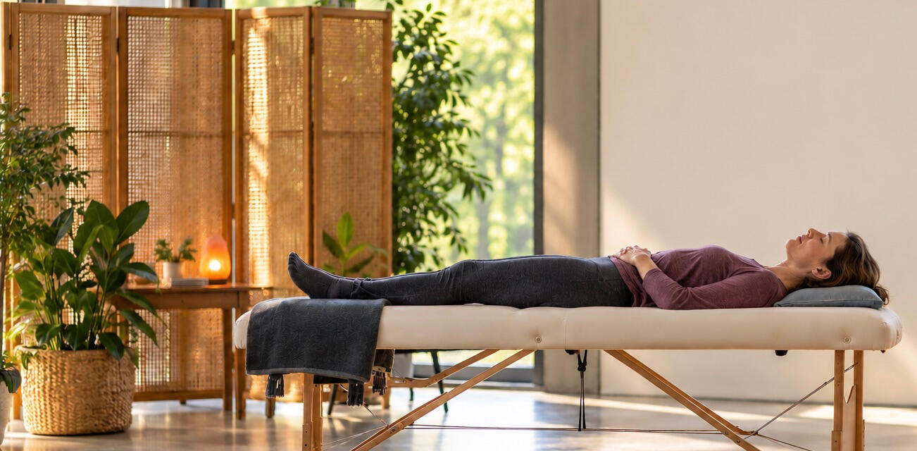 Postural Compression in a public but solitary location Postural Compression in a public but solitary location